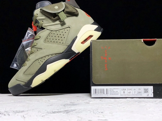Olive x Medium Travis 6 Scott CN1084-200 Air Jordan 0704